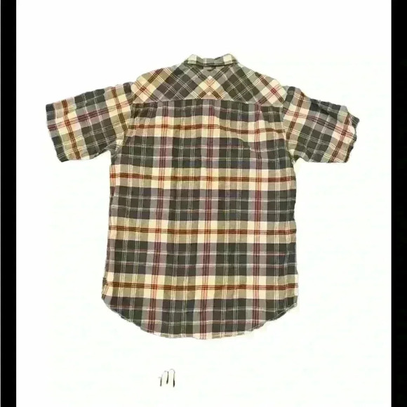 Red Head Brand Co Mens Medium Short Sleeve Plaid Button Down - Picture 2 of 4